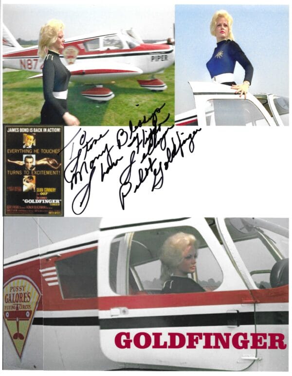 Sharon Higdon - Flying Circus Pilot in "Goldfinger"